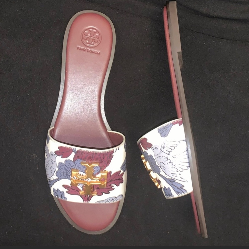 Brand New Tory Burch Ines Slides in a size 10M - Picture 4 of 4
